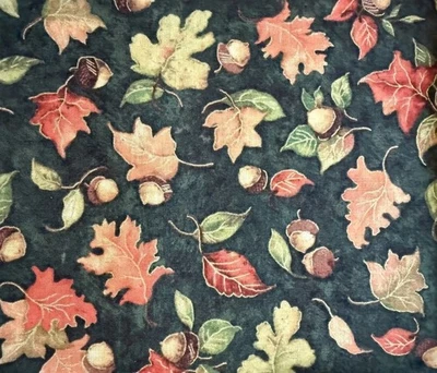 Tela Susan Winget Vintage HOJAS N’ BELLOTAS 44” de ancho x por comprar Foto 1 de 3