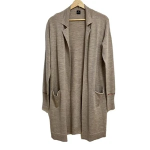 Auth PaulSmith - Beige Dark Gray Women's Cardigan - Picture 1 of 7