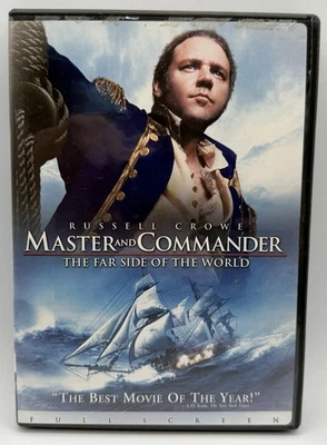 Master and Commander The Far Side of the World DVD Full-Screen Russell Crowe - Image 1 of 3