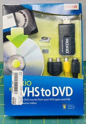 New-Roxio Easy VHS to DVD for Windows-Create DVD Movies from VHS Hi8 V8 - Image 1 of 4