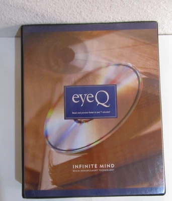Eye Q Infinite Mind Speed Reading CD Brain Enhancement PC Software KG JD DVD - Image 1 of 4