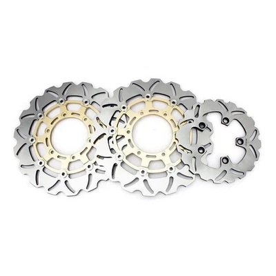 Front Rear Brake Rotors for Suzuki GSX R 750 2008-2017 GSXR GSX R 600 2008-2024 Foto 1 de 4