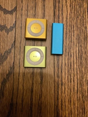 APPLE iPod shuffle 3-го + 4-го поколения лот 2 GB непроверенный без аксессуаров - Изображение 1 из 4