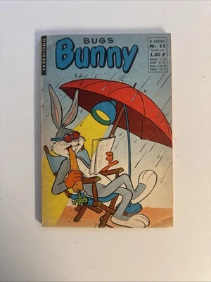Quadrinhos BUGS BUNNY LOONEY TUNES #11 Dinamarquês Língua Estrangeira 1969 - Imagem 1 de 4