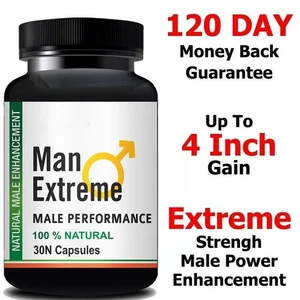 NEW . 30 Powerful Capsules . Works In 10 Minutes. 100% Natural Herbal Supplement - Picture 1 of 5