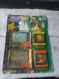 Pokemon Vintage Japanese Tomy Battle Game Note DX 02 - Charizard Mewtwo - Sealed.DMG - Bild 1 von 16