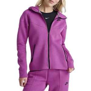 NWT $135 Nike Sportswear Tech Fleece Windrunner Full-Zip Hoodie Small FB8338-518 - Picture 1 of 7