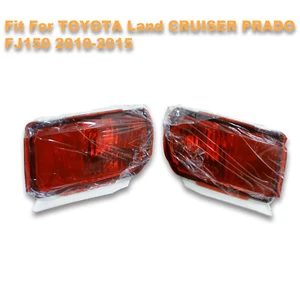 2x Rear Bumper Tail Fog Light Lamp For Toyota Land Cruiser Prado FJ150 2010-2015 - Picture 1 of 4