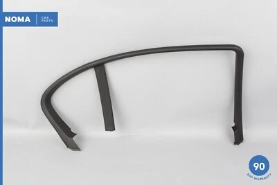 04-10 BMW 535i 535xi E60 Sedan Rear Left Side Inner Door Window Frame Cover OEM - Image 1 of 4