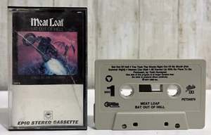 Meat Loaf Bat Out Of Hell Cassette PET 34974 Epic Jim Steinman - Picture 1 of 5