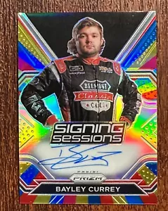 2021 Panini Prizm BAYLEY CURREY Rainbow Autograph Card 14/24 - Picture 1 of 4