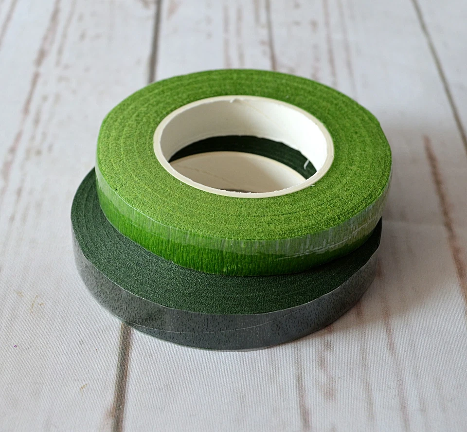 Florist Flower Stem Tape - assorted colours Wire Work Buttonholes Craft - Image 1 of 1