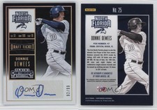2015 Contenders College Draft Ticket /99 Donnie Dewees (White Jersey) #25.1 Auto