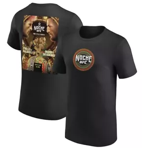 Ufc 306 Noche Ufc Unisex Camiseta Negra Manga Corta Camiseta - Imagen 1 de 2