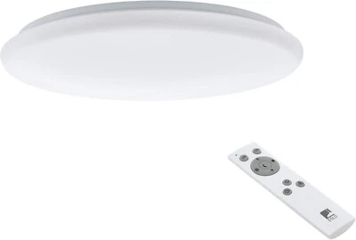EGLO GIRON runde LED Deckenleuchte 40W ⌀57cm mit Fernbedienung EEK:D(Spektr A-G) - Bild 1 von 4