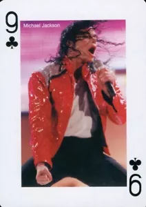 Michael Jackson,, Rock and Pop Legends 2005, Playing Card - Picture 1 of 3