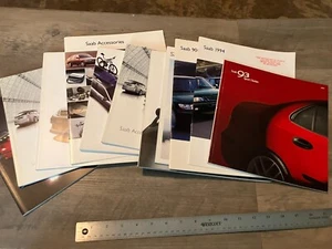 Saab Car Brochure & Catalog Lot - Picture 1 of 12