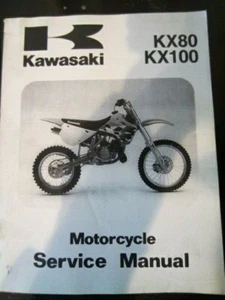 Kawasaki KX80R KX100B service manual  - Picture 1 of 3