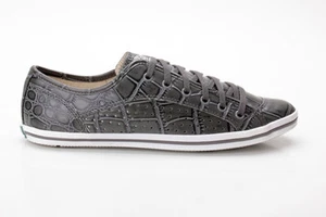 Buffalo Zapatos de Mujer Sneaker 507-9987 Croco PU gris 01 gris - Imagen 1 de 6