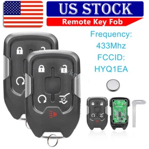 2 For 2017 2018 2019 2020 GMC ACADIA KEYLESS REMOTE START SMART KEY FOB HYQ1EA - Bild 1 von 8