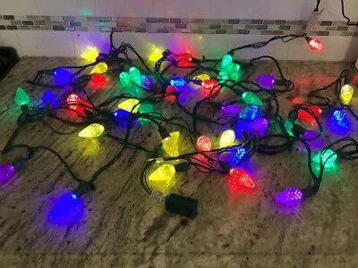 Philips LED 100 Multi Facetado C9 Multicolor Bombillas - 2 Hilos - Sin Caja Foto 1 de 3