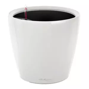 Round Indoor and Outdoor Planter LECHUZA CLASSICO LS Self-watering Plant Pots - Picture 1 of 12