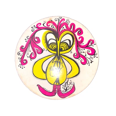 Sandy Miller Springbok Love Thingies Puzzle Mini Circle Jigsaw VTG Dimitri 7” - Image 1 of 4