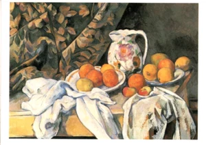 Still Life With Apples & Jug Artist Paul Cezanne Blank Note Card - Picture 1 of 2