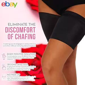 2 STCK. Oberschenkelband Anti-Channing Anti-Rutsch Übergröße Elastisch Chub Reibband - Bild 1 von 11