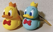 2sets New! Japan Tokyo Disney Resort Donald Duck Bag Charm Keychain pouch