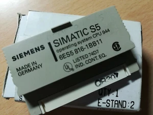 Siemens SIMATIC S5 6ES5 816-1BB11 6ES5816-1BB11 OPERATING SYSTEM CPU 944 NEW - Bild 1 von 2