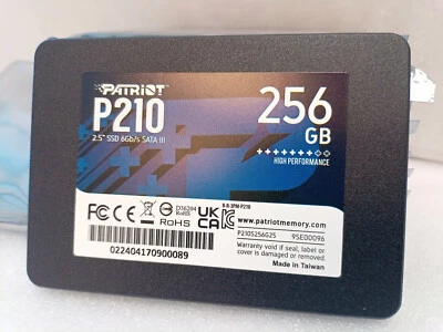 Patriot Memory P210 256GB Internal SSD