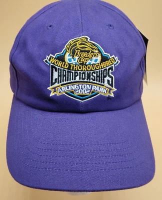 Бейсбольная кепка шляпа заводчика кубок мира чистокровный ремень назад подходит большинство 2002 ярлыки - Изображение 1 из 4