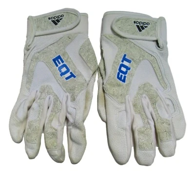 Carlos Correa Game Worn Used Adidas White EQT Batting Gloves XL Pair 77247 - Image 1 of 2