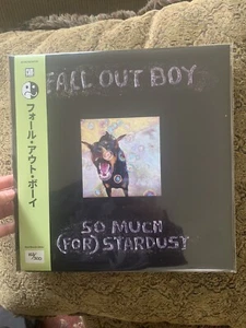 Fall Out Boy -  So Much For Stardust Vinyl Coke Bottle Green Assai Obi LP /300 - Picture 1 of 5