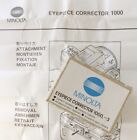 Minolta -3.0 Okular Korrektor 1000 Dioptrienlinse in Originalverpackung Anleitung