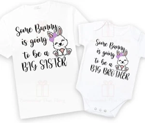 Some bunny is going to be a Big brother / sister pregnancy announcement outfit - Picture 1 of 2