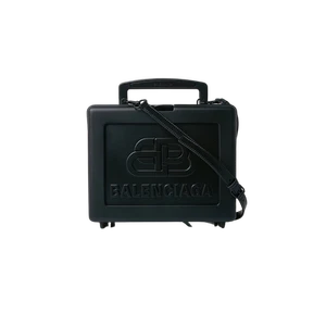 Balenciaga BB Logo Top Handbag Black - Picture 1 of 2