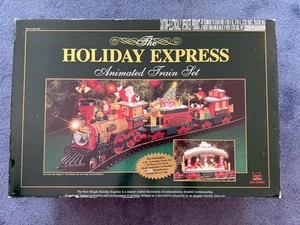 The Holiday Express Train (Large) Animated Train Set ( G Gauge) - Picture 1 of 7