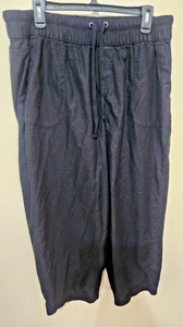 Lane Bryant Pants Womens Plus 14/16 Black Pull On Jogger Casual Comfy Everyday - Picture 1 of 9
