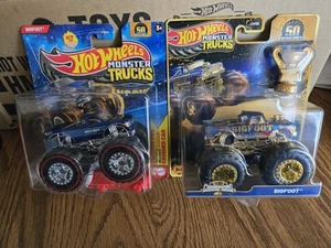 Hot Wheels Monster Trucks Bigfoot 50th Anniversary Treasure Hunt & Champions ๐ - Picture 1 of 17