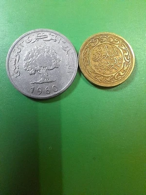 TUNISIA 5/10 MILLIEMES 1960,RARE. - Image 1 of 2
