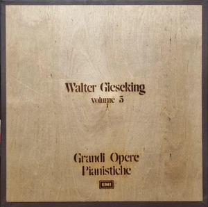 Walter Gieseking – Volume 5 - Grandi Opere Pianistiche - 8 LP Box Set - Picture 1 of 4