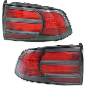 For 2007 2008 Acura TL Rear Tail Lights Driver & Passenger Side Pair Type S - Picture 1 of 6