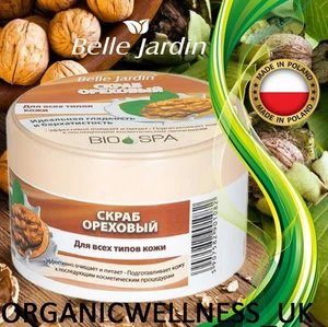BELLE JARDIN BIOSPA Face scrub Walnut Leaf Extract + Zea Mays corn powder 200ml - Picture 1 of 3