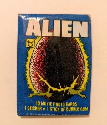 1979 Topps Alien Wax Pack - Image 1 of 2