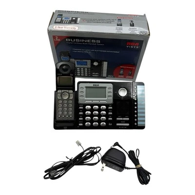 RCA ViSYS 25255 2 líneas de negocios digital inalámbrico sistema multi-teléfono expandible Foto 1 de 4