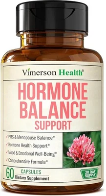 Armonía hormonal para mujer con cohosh negro, dong quai y trébol rojo - Ho natural Foto 1 de 4