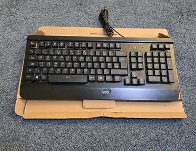 Victsing PC149A Illuminated Wired UK Gaming Keyboard Backlit UK N-Key Rollover - Image 1 of 4