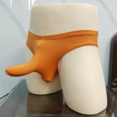 Calzoncillos transpirables con patrón de elefante para hombre ropa interior bolsa pantalones cortos cómodos Foto 1 de 4